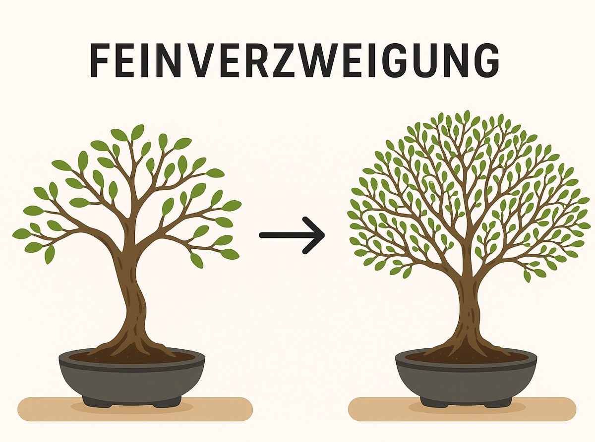 Feinverzweigung beim Bonsai - Bonsai-Treff